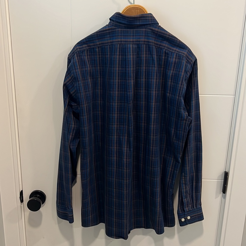 🇺🇸 Eddie Bauer wrinkle free button up shirt size large - Picture 8 of 10